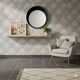Vintage round mirror design, Italy 1960s-1970s