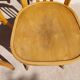 4 Baumann bistro chairs, different shades, vintage