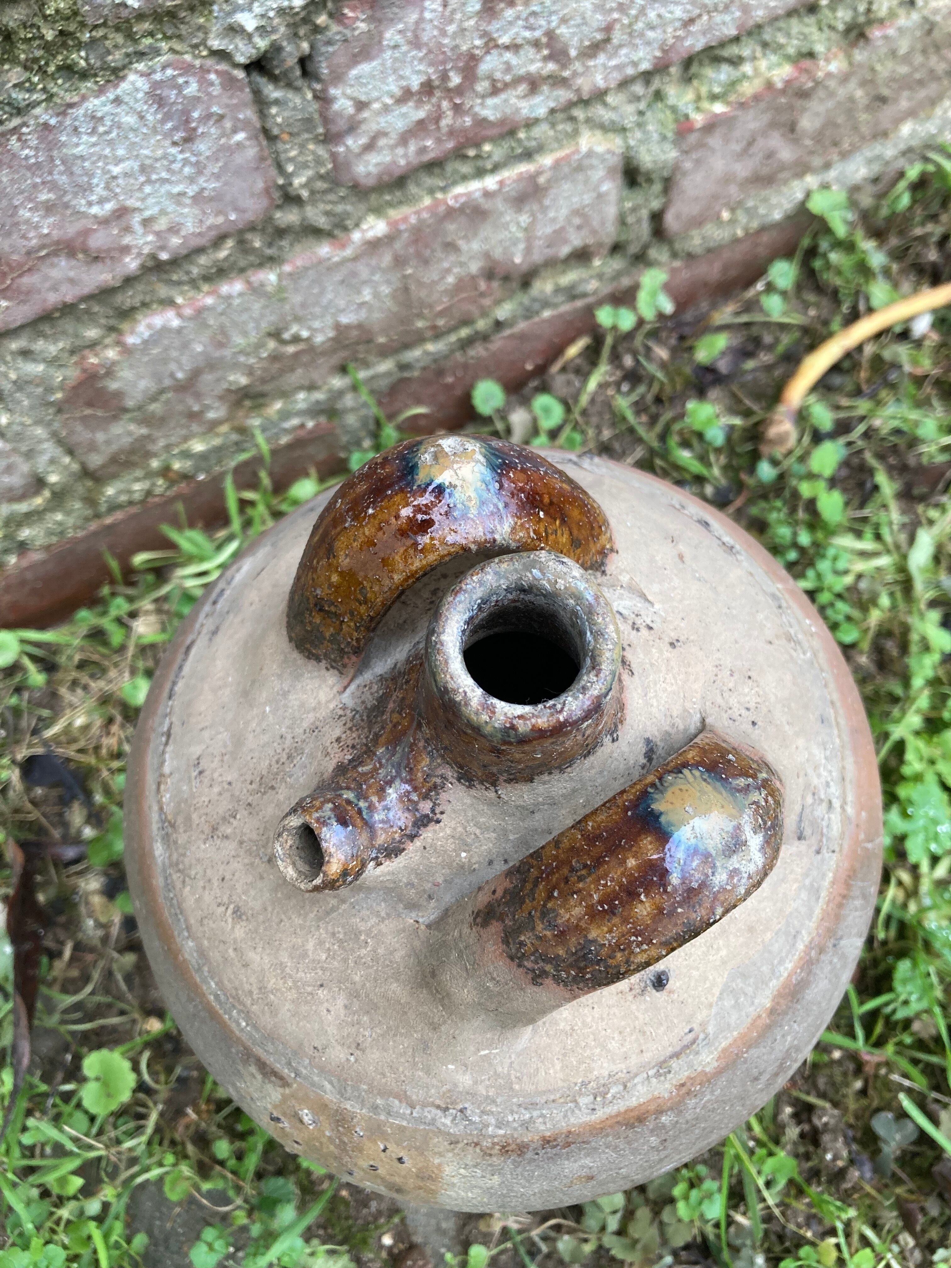Demijohn in sandstone