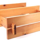 Pine wall shelf Maison Regain, 70s