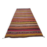 Vintage Turkish kilim, handwoven, 152x318 cm.