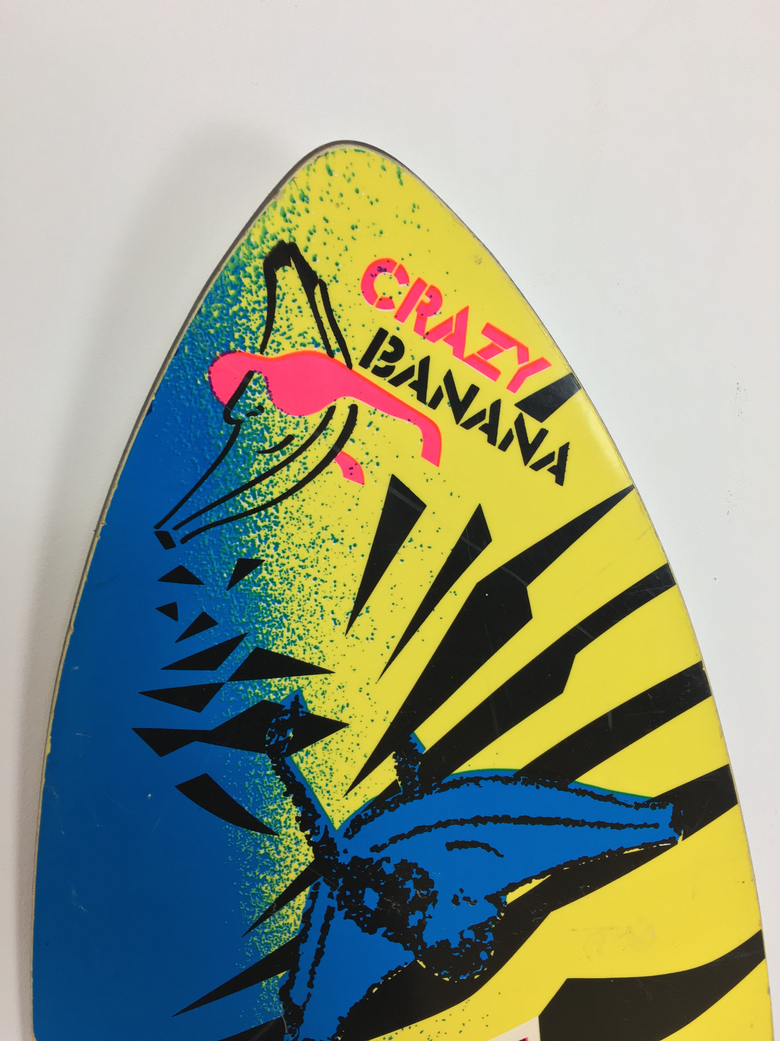 Deco snowboard, 80s snowboarding, vintage neon