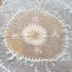 Vintage hand-embroidered tablecloth 139x148 cm
