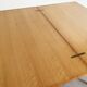 Table portefeuille vintage des années 60 en bois