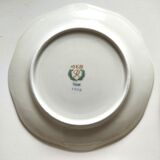 VEB R Reichenbach 10 plates in floral porcelain