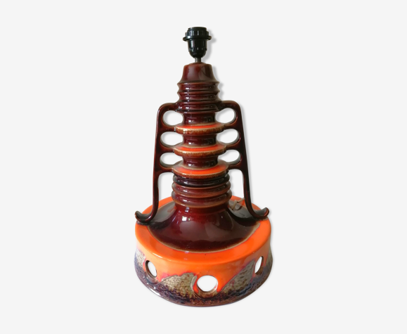Pied de lampe années 70