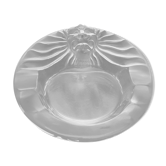 Coupe à décor de tête de lion signée Lalique