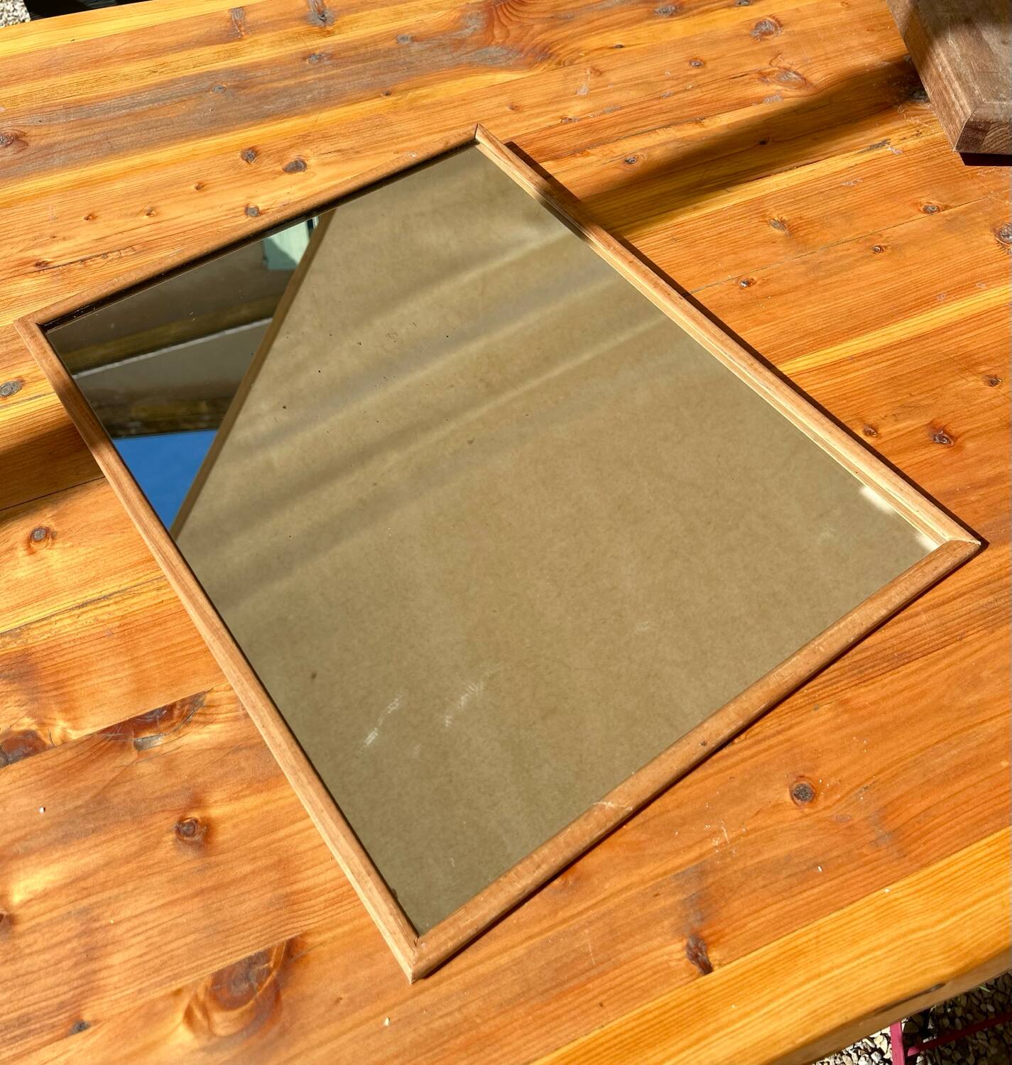 Miroir en bois vintage 80/90’s