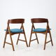 1960s Dining chairs by Henning Kjaernulf for Boltinge Støle Møbelfabrik, set of 4