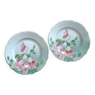 2 assiettes Lunéville modèle Prado