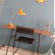 La console bureau table vintage aux pieds effei