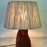 Vintage lamp in solid wood
