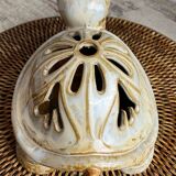 Ceramic turtle candle holder