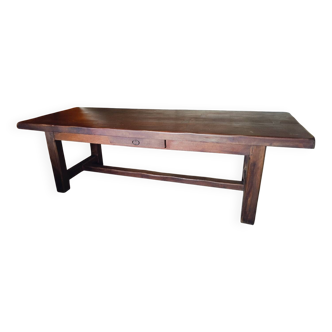 250 cm grande table ferme monastère