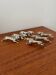 Set of 6 vintage silver-plated knife rests – rabbit shape – style