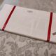 Vintage french linen and cotton sheet