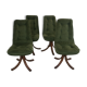 Vintage top back chairs