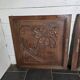 Paire de portes en bois sculpté en chêne