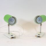 Midcentury table lamp | Also as wall mount | Vintage 60's design | SET OF 2