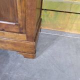 Small cherry and oak bookcase from the 19th century