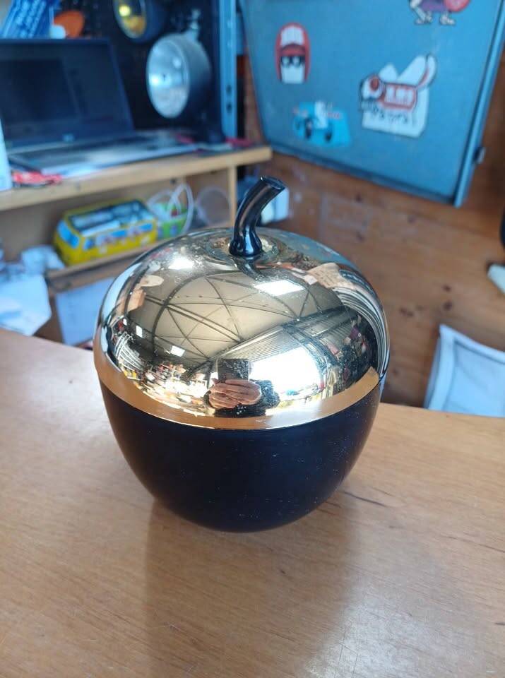 Vintage Apple Ice Bucket - Freddotherm (Space Age Design)