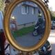 Oval mirror Louis xv period 19th century