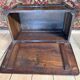 Louis XIII oak solid wood bank chest