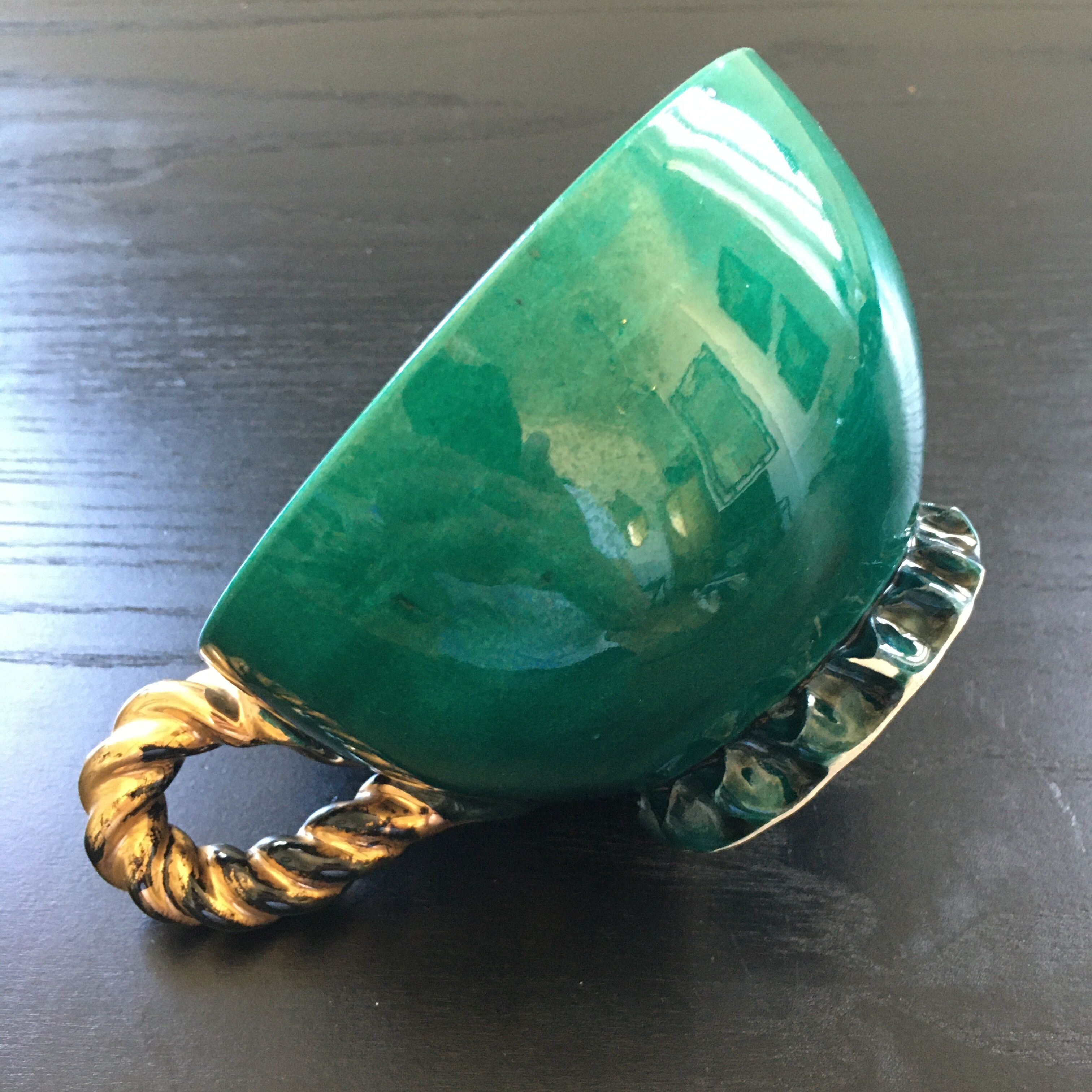 Tasse émeraude Vallauris