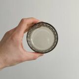10 ramequins en verre fumé