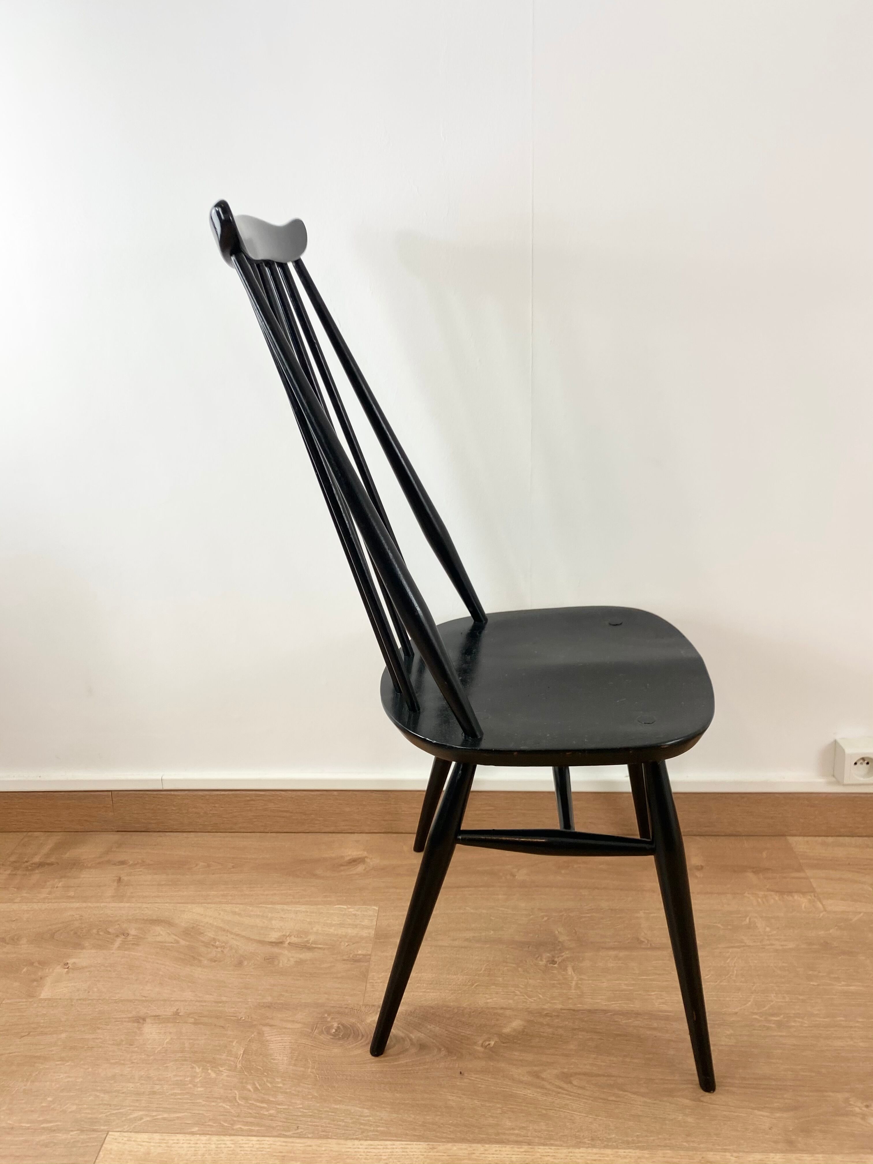 Chaise Ercol vintage style scandinave