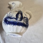 Rare Lunéville Art Deco tea set with Japonisme inspiration, 27 pieces.