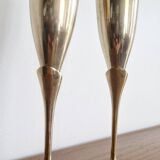 Coupe champagne laiton 1970
