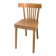 Chaise bistrot vintage Mid-Century en bois à barreaux style scandinave