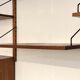 Teak wall library in the style of Poul Cadovius – 1960s