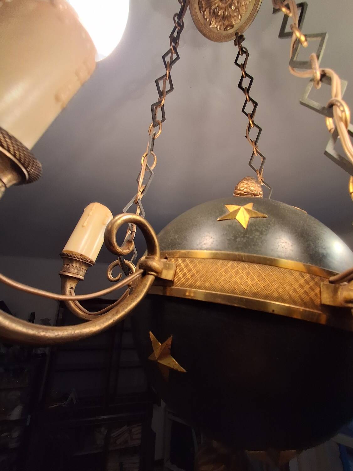 Napoleon III ball chandelier