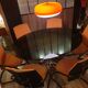 Comforto suite de 6 chaises conferences vintage 80