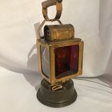 Vintage SNCF table lamp