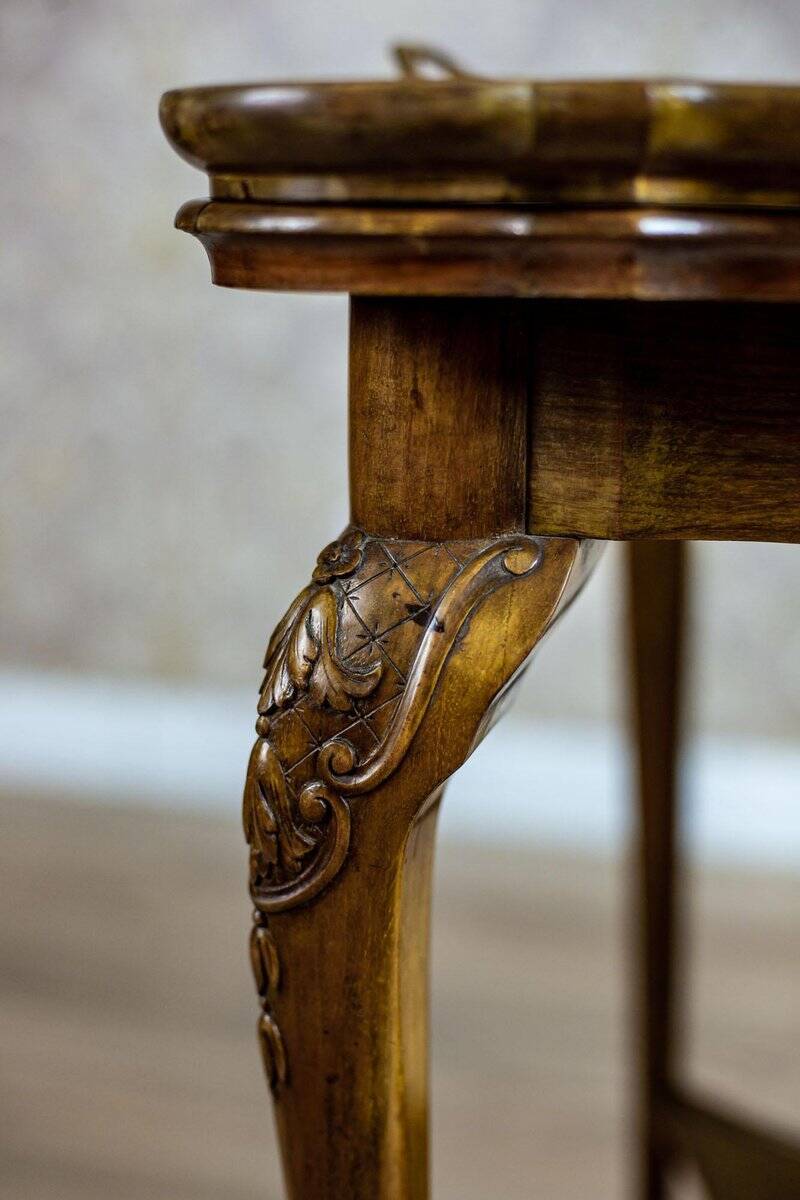 20th Century Coffee Table with a Tray, 1940s
