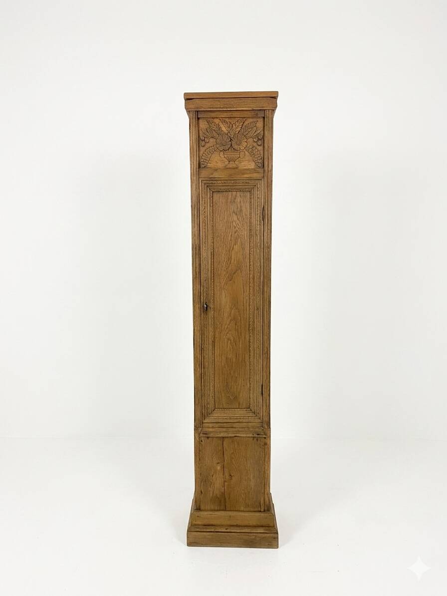 Small column storage unit - antique comtoise