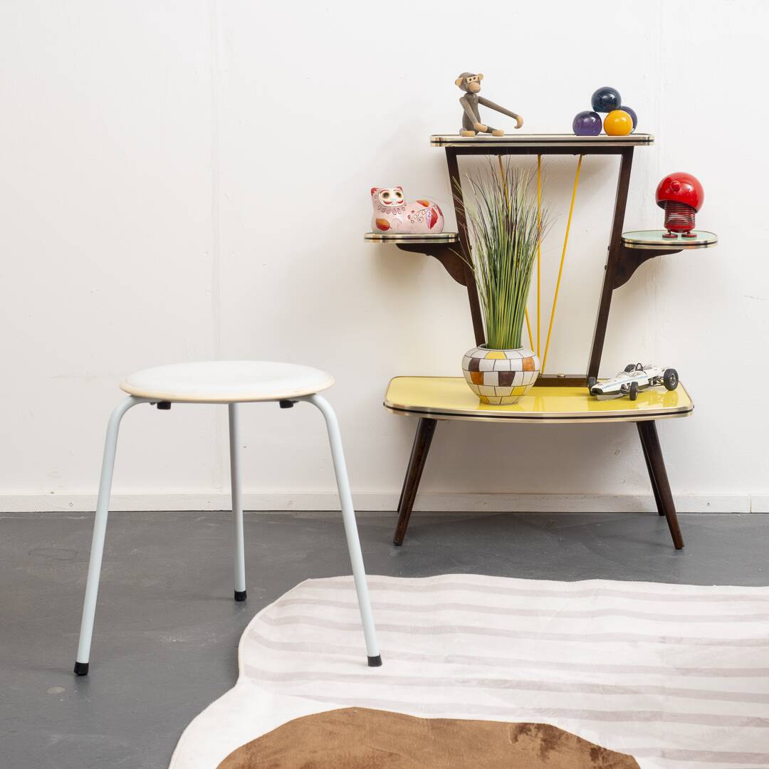 Vintage flower bench, 50s