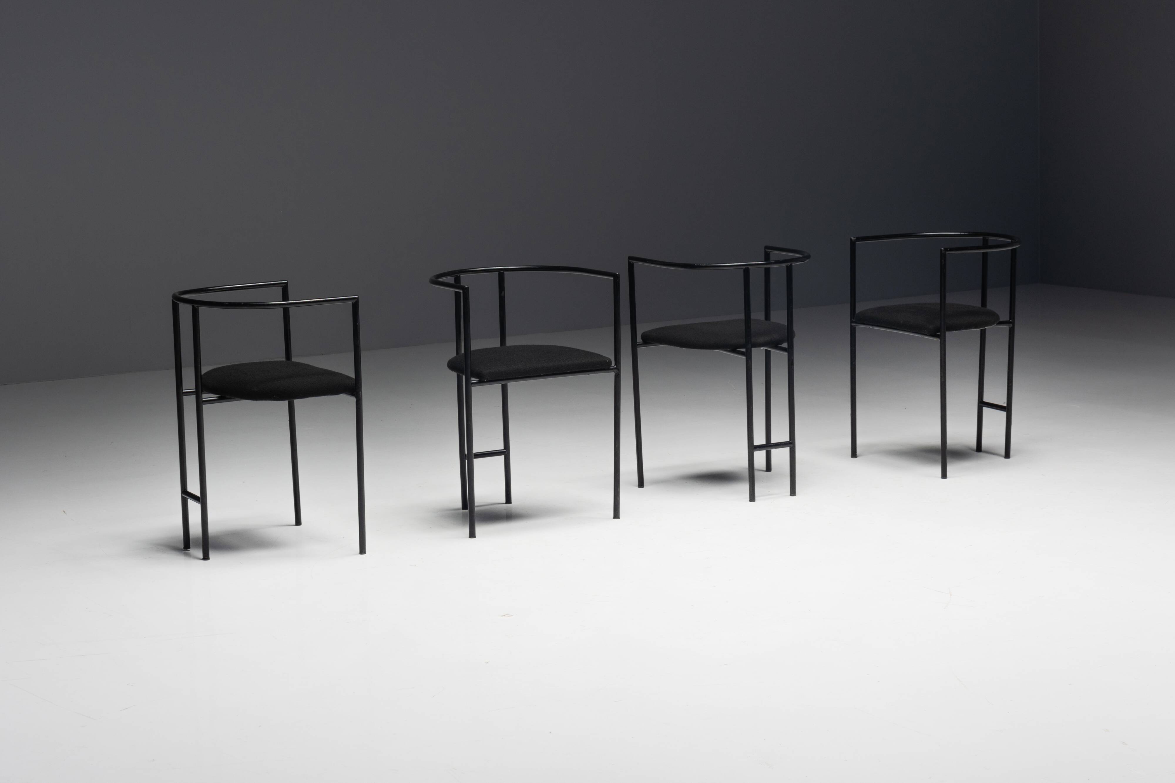 Postmodern "Tokyo" Armchairs by Rodney Kinsman for Bieffeplast, Italy, 1980s