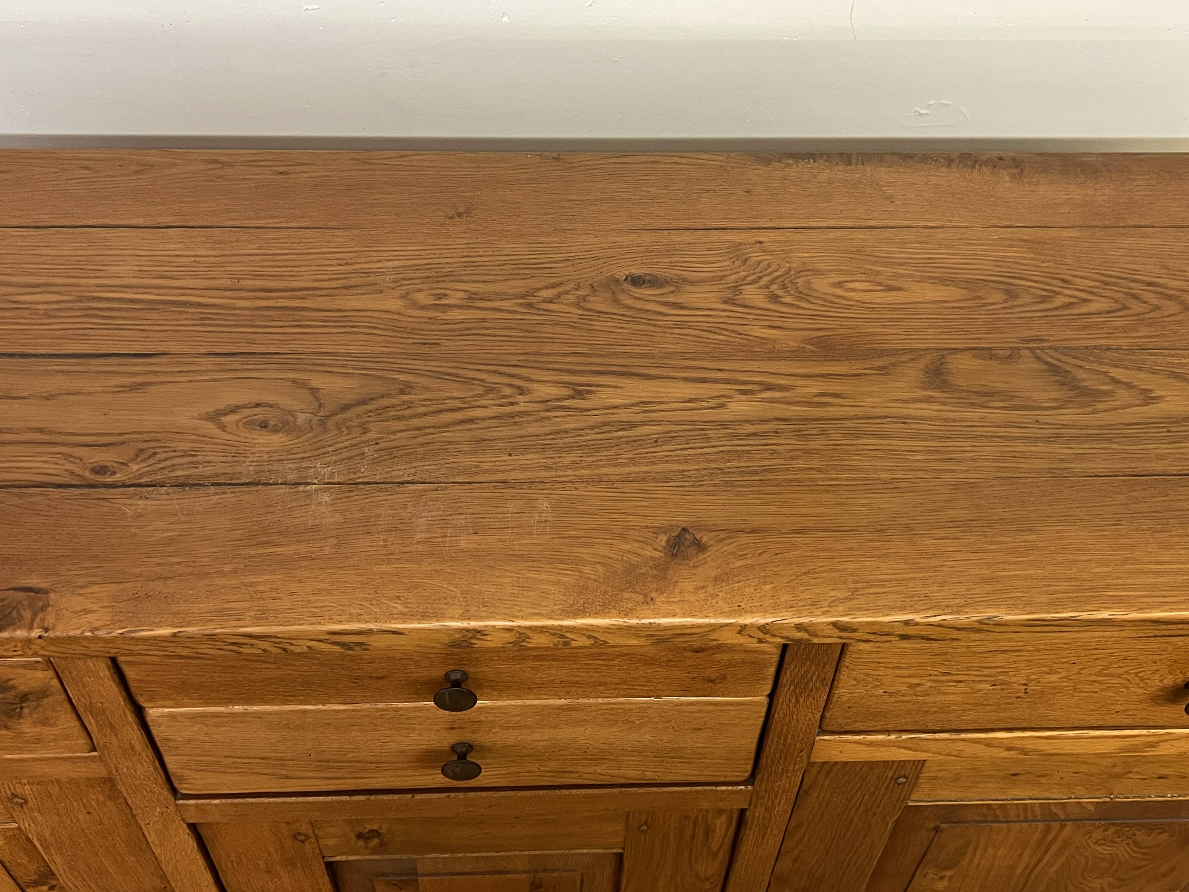 Solid wood sideboard