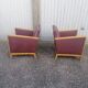 Paire de 2 fauteuil art deco