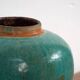 Antique turquoise green vase (circa 1820) #44
