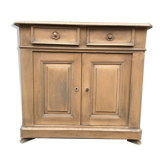 Buffet bas sapin rustique vintage