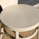 4 BAUMANN white seagull chairs