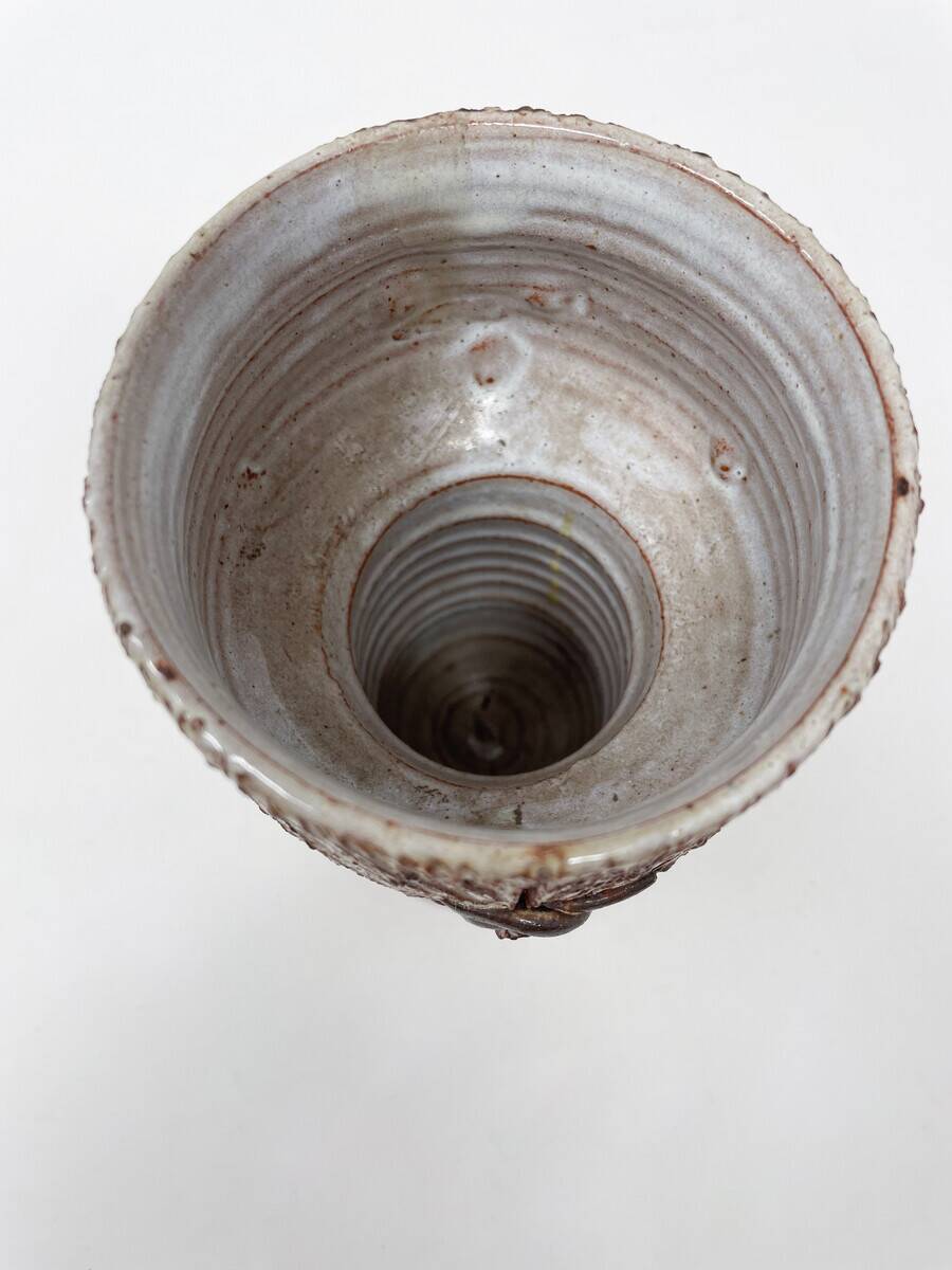 Mid-Century Modern Vase by Thérèse Bataille for Dour Belgium