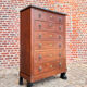 Pope françois-ignace, secretary in mahogany from the consulate period stamped