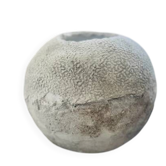 Minami - artisanal pot in mineral cement – Wabi-Sabi style