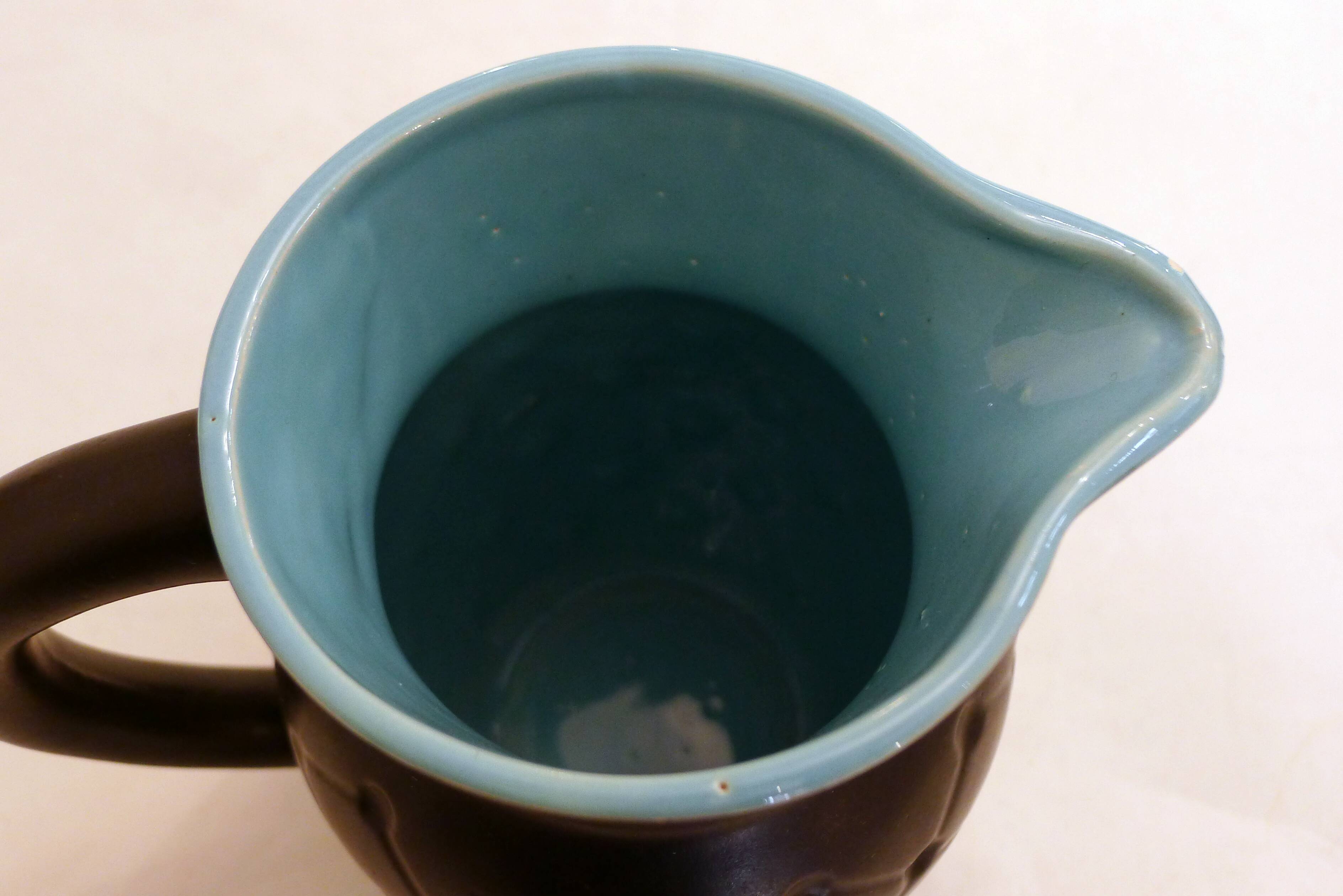 Pitcher "Net" 1950s by Poet-Laval France
